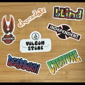 Skate Brand Stickers